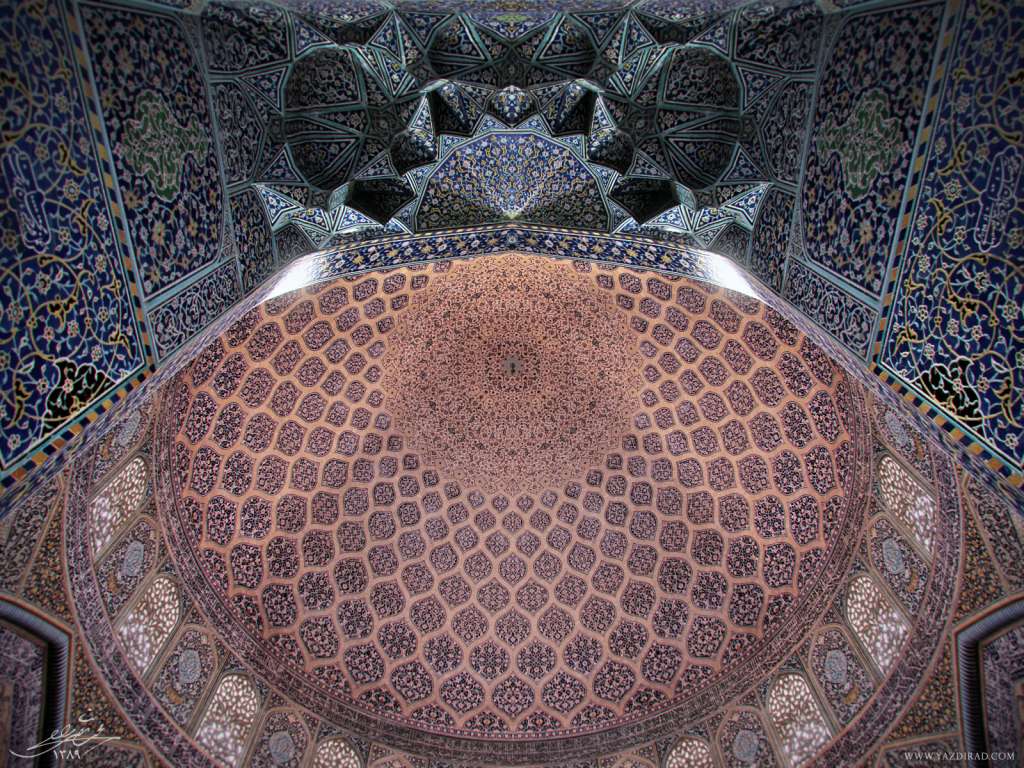 مدلسازی سه بعدی مسجد شیخ لطف الله