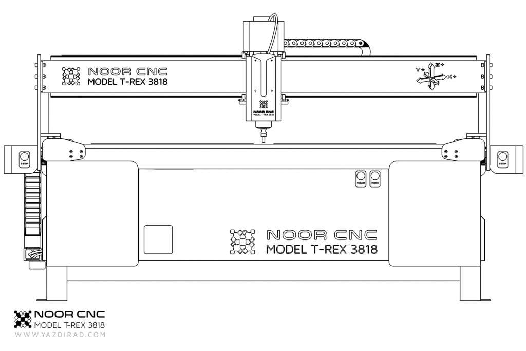 Noor CNC T-Rex